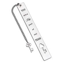 Load image into Gallery viewer, Coworker Leaving Gifts for Women Employee Thank You Gifts Inspirational Bookmark for Men Boss Colleague Team Appreciation Present from Boss Leaving Retirement Farewell Office Gifts Christmas
