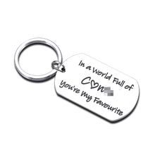 Load image into Gallery viewer, Valentines Day Gift Keychain for Him Boyfriend Husband Men From Girlfriend Wife Women Christmas Anniversary Birthday Fathers Day For Husband Boyfriend Him Her Gifts Couple Gifts Romantic Love Keychain
