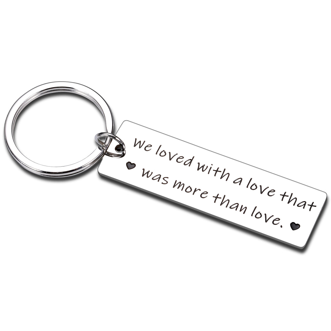 Romantic Gifts for Boyfriend Husband Men Christmas Valentines Birthday Gifts from Wife Girlfriend Anniversary I Love You Gifts for Him Her Cute Gifts Keychain for Boyfriend Girlfriend