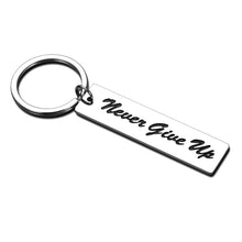 Load image into Gallery viewer, Christmas Inspirational Keychain Gifts for Son Daughter Birthday from Mom Dad Birthday Gift for Boyfriend Girlfriend Teen Boys Girls Friend Students BFF Valentine&#39;s Day Thanksgiving Day Key Ring Gift
