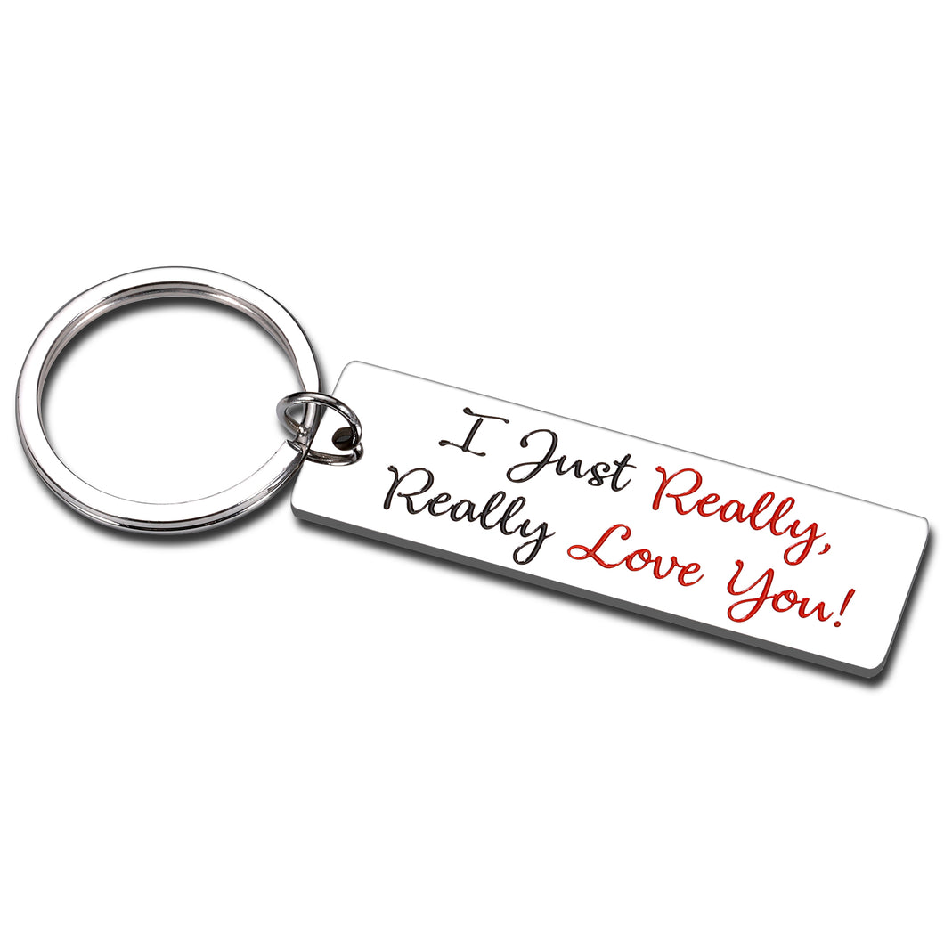 Husband Wife Keychain Gifts for Anniversary Christmas Birthday Valentines Day Gifts for Boyfriend Girlfriend Romantic I Love You Gifts for Him Her Women Men Couple Keychain Gifts