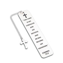 Load image into Gallery viewer, Inspirational Christian Bookmark Gifts for Women Bible Verse Bookmark for Girls Daughter Book Lovers Birthday Baptism Religious Bookmark Gifts for Her Friend Sister Christmas Stocking Stuffers
