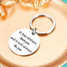 Load image into Gallery viewer, Anniversary Gifts for Him Keychains for Boyfriend Girlfriend Husband Wife Christmas Valentines Birthday Gifts for Hubby Wifey Couples Gifts for Him Her Romantic Boyfriend Girlfriend Keychain Gifts
