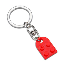 Load image into Gallery viewer, Matching Couples Stuff Boyfriend Girlfriend Valentines Day Gifts for Him Her Best Friend Christmas Gifts for Wife Husband Anniversary Birthday Wedding Present Red Heart Bricks Keychain for Women Men
