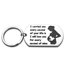 Load image into Gallery viewer, Miscarriage Gifts for Mothers Keychain Loss of Baby Infant Child Sympathy Gifts for Her Wife Remembrance Gifts for Loss of Baby Kids Son Daughter in Memory of Child Recovery GiftsJewelry for Women
